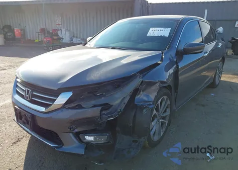2014 Honda Accord Sport from USA, damaged, VIN 1HGCR2F57EA222135